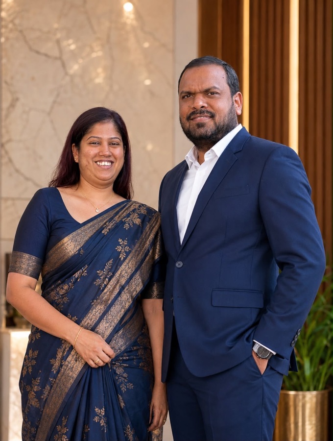 Themothy and Neomi Jesudasan, Owners of Thambapanni Restaurants