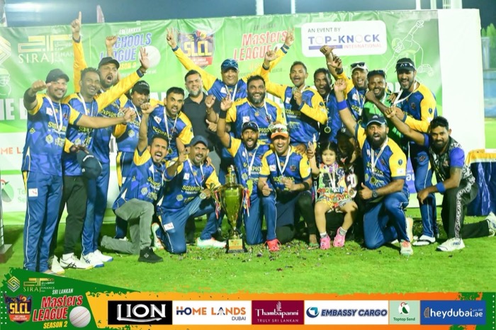 SLCL Masters League Season 2 Champions