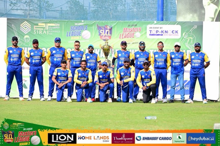 Masters League team photo