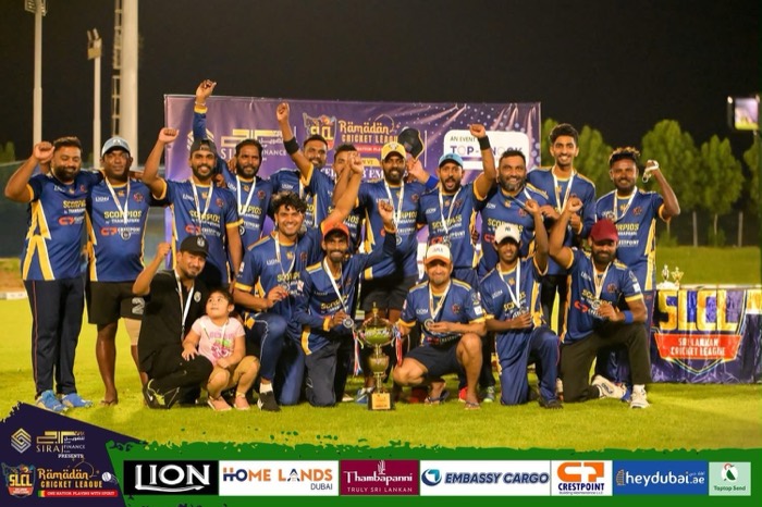 SLCL Ramadan Cricket League Season VI Champions