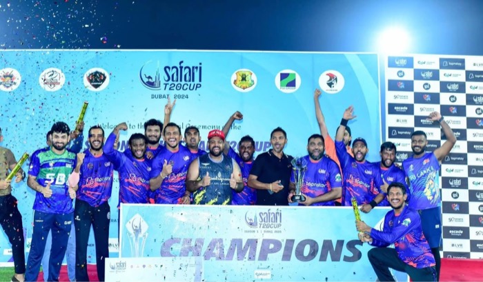 Safari T20 Cup Dubai 2024 Champions