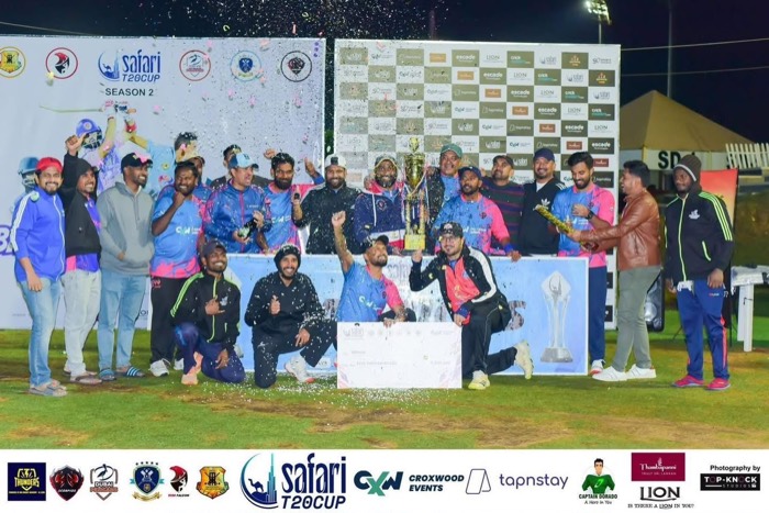 Safari T20 Cup Season 2 Champions